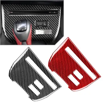 Auto středové Konzole CD Panel Kryt Střihu Dekorace Stikcer Pro Nissan GTR R35 2008 2009 2010 2011 2012 2013 2014 2015 2016 LHD