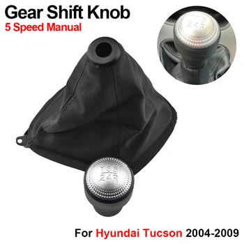 5 Speed Gear Shift Knob Páku a řadící boot 437112C200LK 846402E000 pro Hyundai Tucson 2004-2006