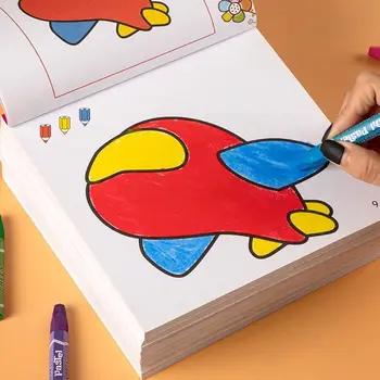 160 Stran Omalovánky Učení Malování Graffiti Kresba Kniha Stationerys Dárky Pro Děti