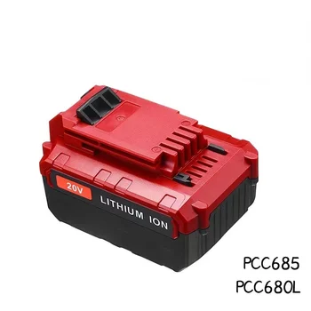 6000mAh pro Porter cable PCC601 PCC620LB PCC640 PCC670B PCC680L PCC682L PCC685 PCC710B PCC772B 20V elektrické nářadí Baterie