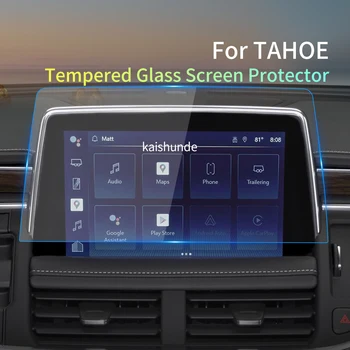 Auto Samolepka Screen Protector Carplay Pro Chevrolet Tahoe 2023 Tvrzeného Skla, Ochranný Film, Navigační Vozidlo Příslušenství