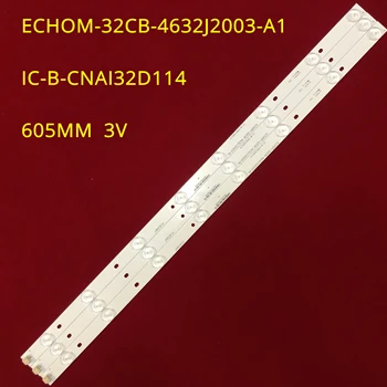 LED pásek Pro AKAI LES-32V01M LE-32TM1900 LE-32TL2600X LC-32TL2900 LC-32TL2800 ECHOM-32CB-4632J2003-A1 IC-B-CNAI32D114 Y5CD065