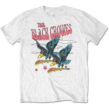 Černoši Crowes Unisex Tričko Létání Crowes Tričko Bílé Velikost S-4Xl Eg273