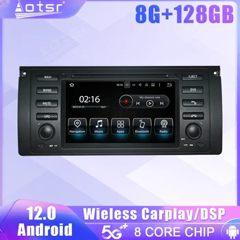 Android Obrazovce Auto Rádio Pro BMW X5, M5 E39 1995-2003 E53 2000-2007 GPS Audio DSP Carplay Automobilových Multimediální Stereo Hlavy Jednotka